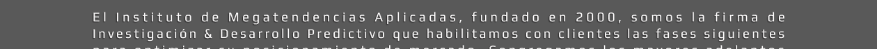 megatendencias aplicadas
